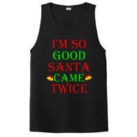 Inappropriate Christmas Funny Xmas Party Gift PosiCharge Competitor Tank