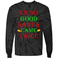 Inappropriate Christmas Funny Xmas Party Gift Tie-Dye Long Sleeve Shirt