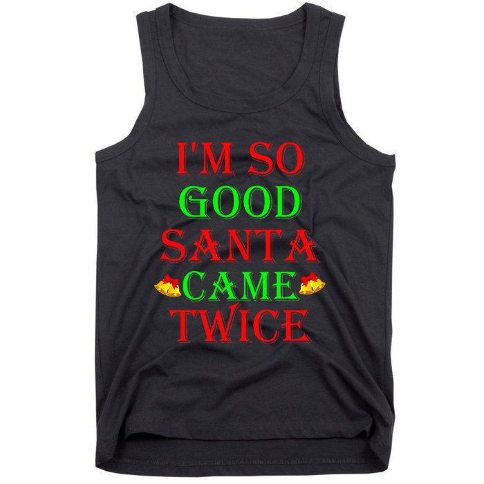 Inappropriate Christmas Funny Xmas Party Gift Tank Top