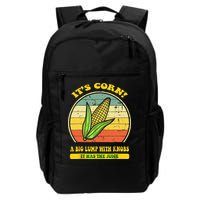 it's corn funny trendy design It’s Corn It Has The Juice tee Backpack