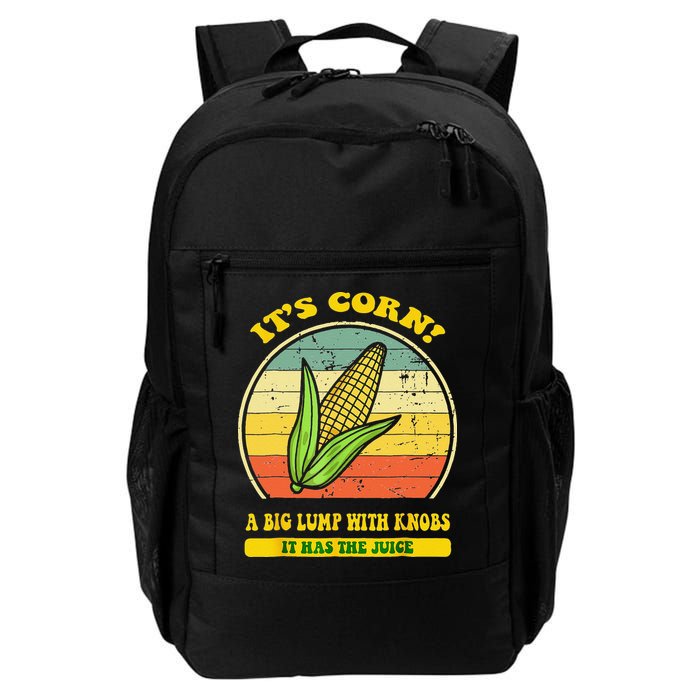 it's corn funny trendy design It’s Corn It Has The Juice tee Backpack