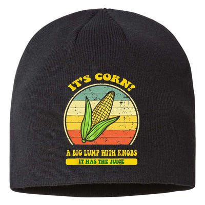 it's corn funny trendy design It’s Corn It Has The Juice tee Sustainable Beanie