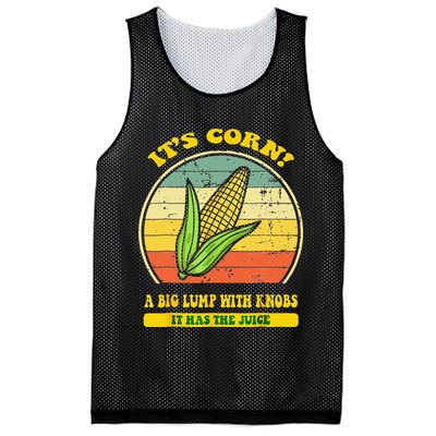it's corn funny trendy design It’s Corn It Has The Juice tee Mesh Reversible Basketball Jersey Tank