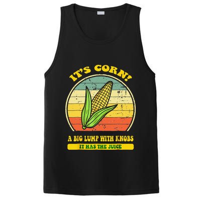 it's corn funny trendy design It’s Corn It Has The Juice tee PosiCharge Competitor Tank