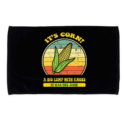 it's corn funny trendy design It’s Corn It Has The Juice tee Microfiber Hand Towel