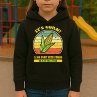 it's corn funny trendy design It’s Corn It Has The Juice tee Kids Hoodie
