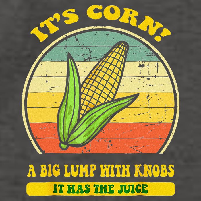 it's corn funny trendy design It’s Corn It Has The Juice tee Vector Backpack