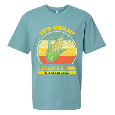 it's corn funny trendy design It’s Corn It Has The Juice tee Sueded Cloud Jersey T-Shirt