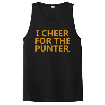 I Cheer For The Punter PosiCharge Competitor Tank