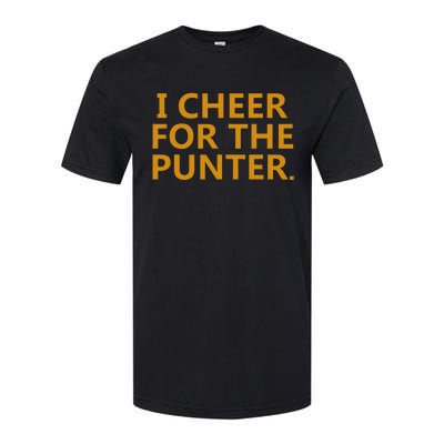 I Cheer For The Punter Softstyle® CVC T-Shirt