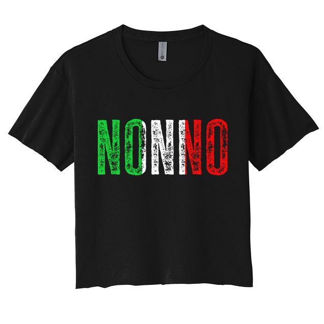 Italian Culture Family Italy Born Nonno Crop Top
