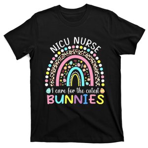 I care For The Cutest Little Rabbit Easter Nurse RN T-Shirt