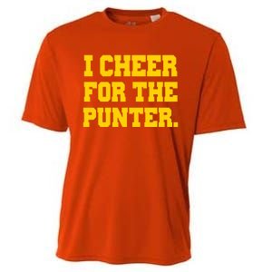 I Cheer For The Punter Cooling Performance Crew T-Shirt