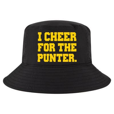 I Cheer For The Punter Cool Comfort Performance Bucket Hat
