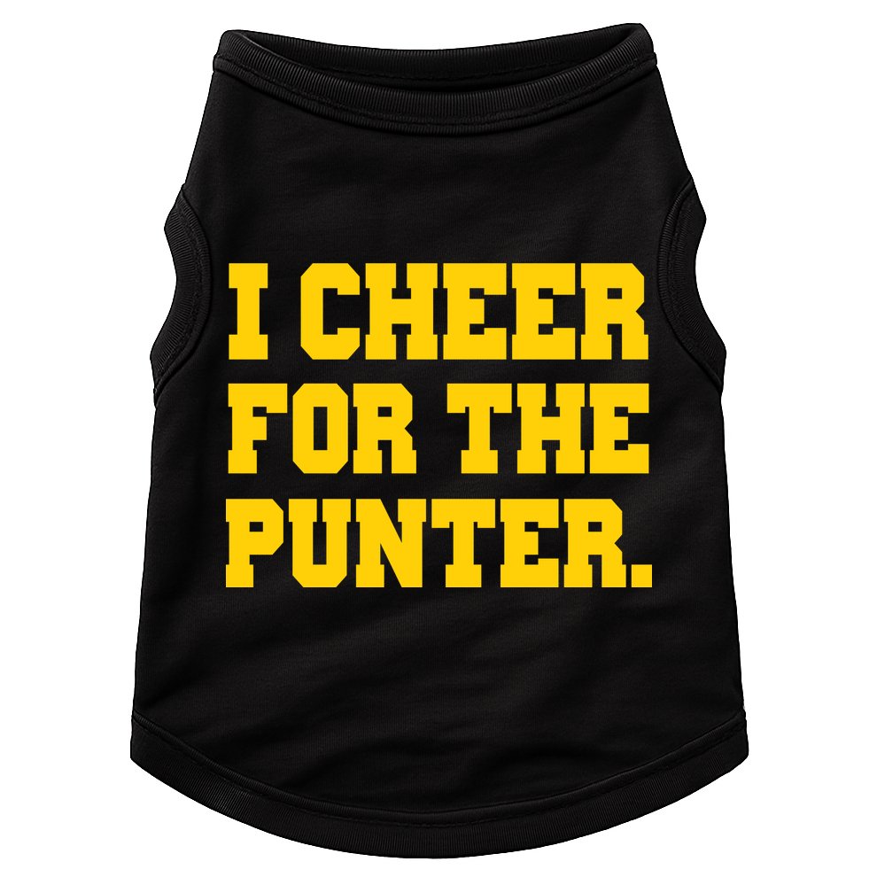 I Cheer For The Punter Doggie Tank