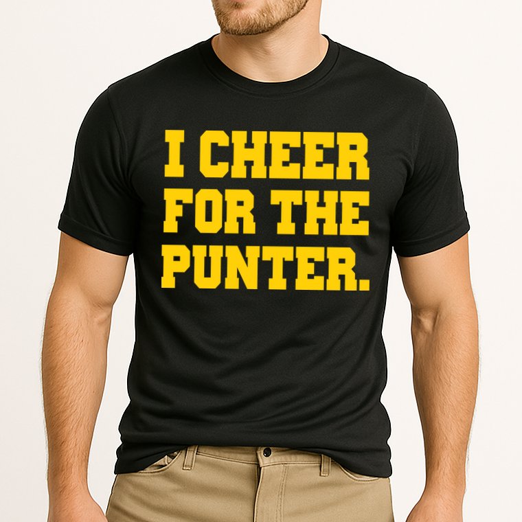I Cheer For The Punter Performance Shirt