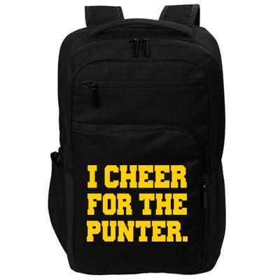 I Cheer For The Punter Impact Tech Backpack