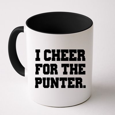 I Cheer For The Punter Mug