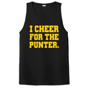 I Cheer For The Punter PosiCharge Competitor Tank