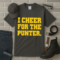 I Cheer For The Punter Tall T-Shirt