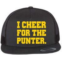 I Cheer For The Punter Flatbill Hat