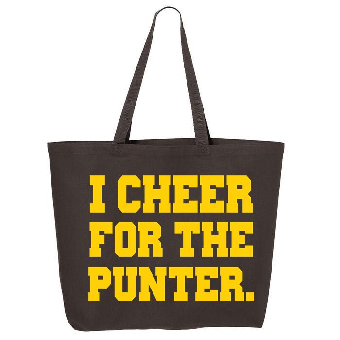 I Cheer For The Punter 25L Jumbo Tote