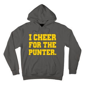 I Cheer For The Punter Tall Hoodie