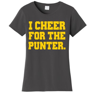 I Cheer For The Punter Women's T-Shirt