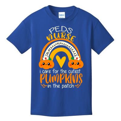 I Care For The Cutest Pumpkins In The Patch Peds Nurse Great Gift Kids T-Shirt