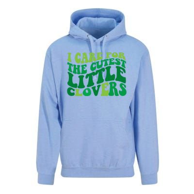 I Care For Cutest Clovers Nurse St Patricks Day Unisex Surf Hoodie