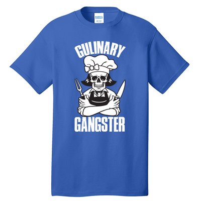 I Cook Funny Culinary Gangster Chef Who Loves Cooking Gift Tall T-Shirt