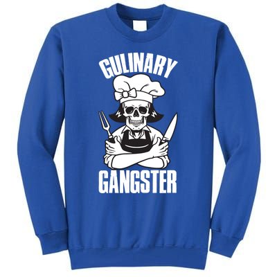 I Cook Funny Culinary Gangster Chef Who Loves Cooking Gift Tall Sweatshirt