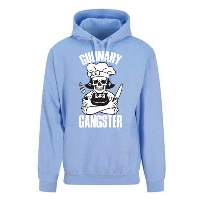 I Cook Funny Culinary Gangster Chef Who Loves Cooking Gift Unisex Surf Hoodie