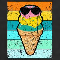Ice Cream Funny Ice Cream Beach Pool Party Cool Comfort Performance Bucket Hat