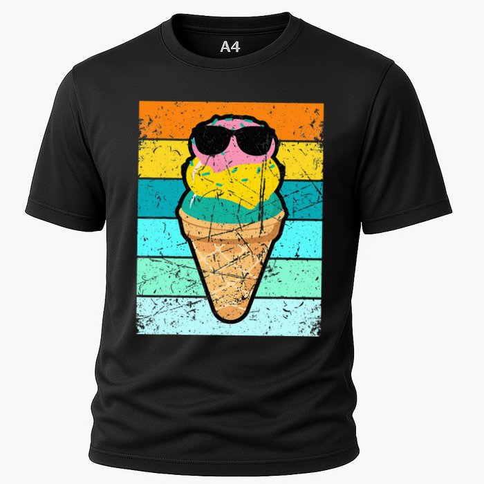 Ice Cream Funny Ice Cream Beach Pool Party Performance Shirt
