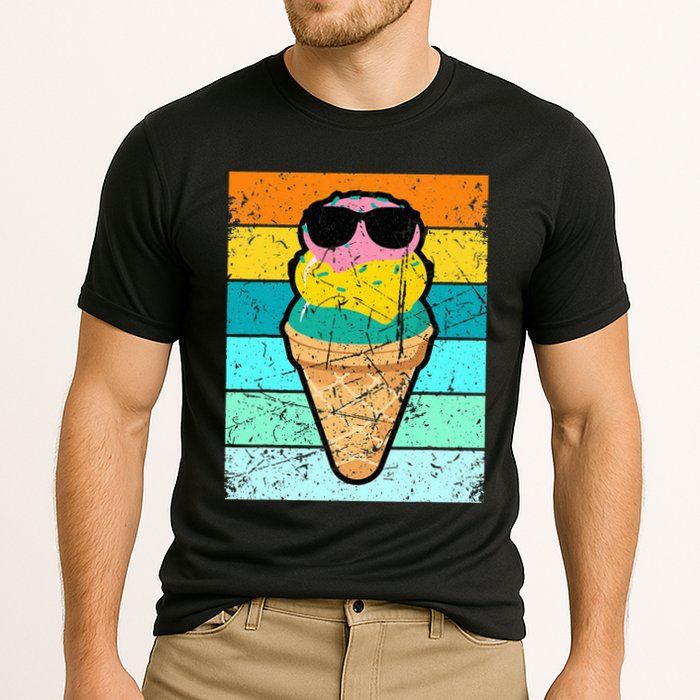 Ice Cream Funny Ice Cream Beach Pool Party Performance Shirt