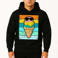 Ice Cream Funny Ice Cream Beach Pool Party Hoodie