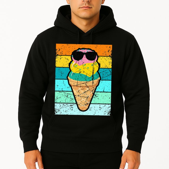 Ice Cream Funny Ice Cream Beach Pool Party Hoodie