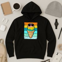 Ice Cream Funny Ice Cream Beach Pool Party Hoodie