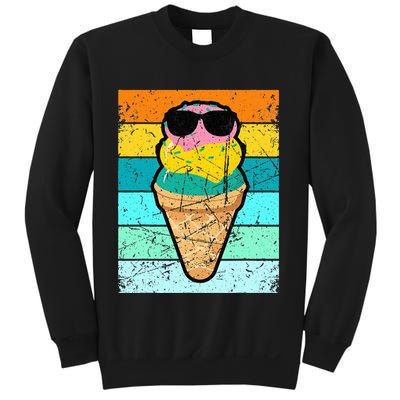 Ice Cream Funny Ice Cream Beach Pool Party Sweatshirt