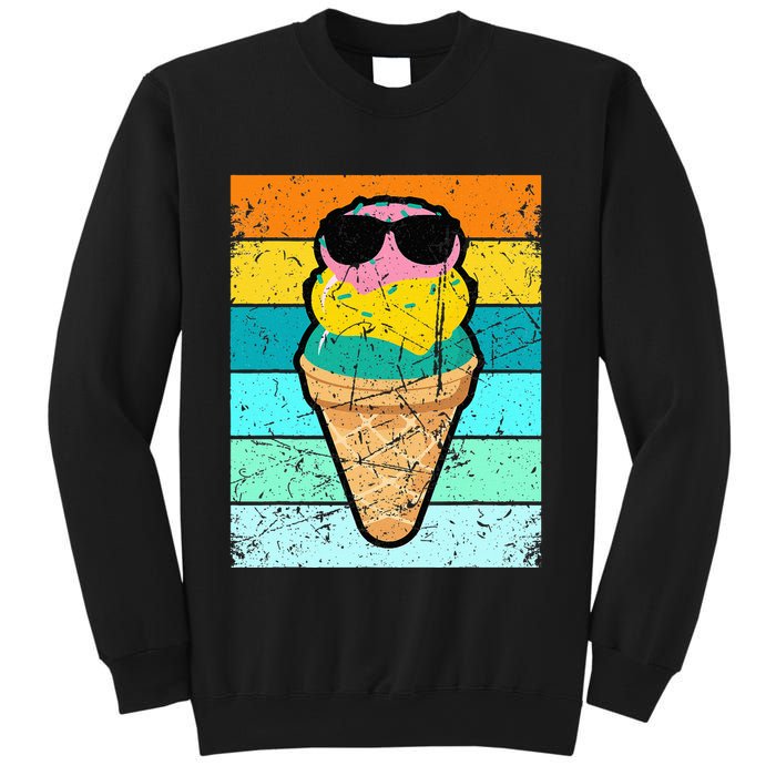 Ice Cream Funny Ice Cream Beach Pool Party Sweatshirt
