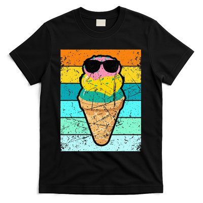 Ice Cream Funny Ice Cream Beach Pool Party T-Shirt