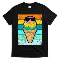 Ice Cream Funny Ice Cream Beach Pool Party T-Shirt