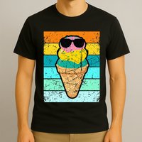 Ice Cream Funny Ice Cream Beach Pool Party T-Shirt