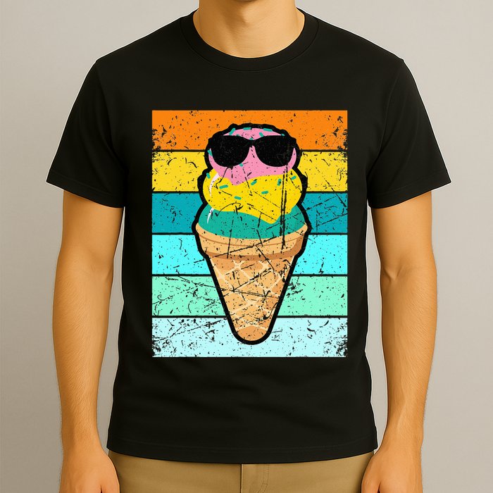 Ice Cream Funny Ice Cream Beach Pool Party T-Shirt