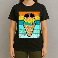 Ice Cream Funny Ice Cream Beach Pool Party T-Shirt