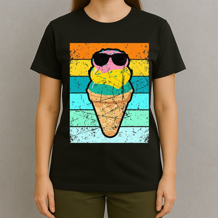 Ice Cream Funny Ice Cream Beach Pool Party T-Shirt