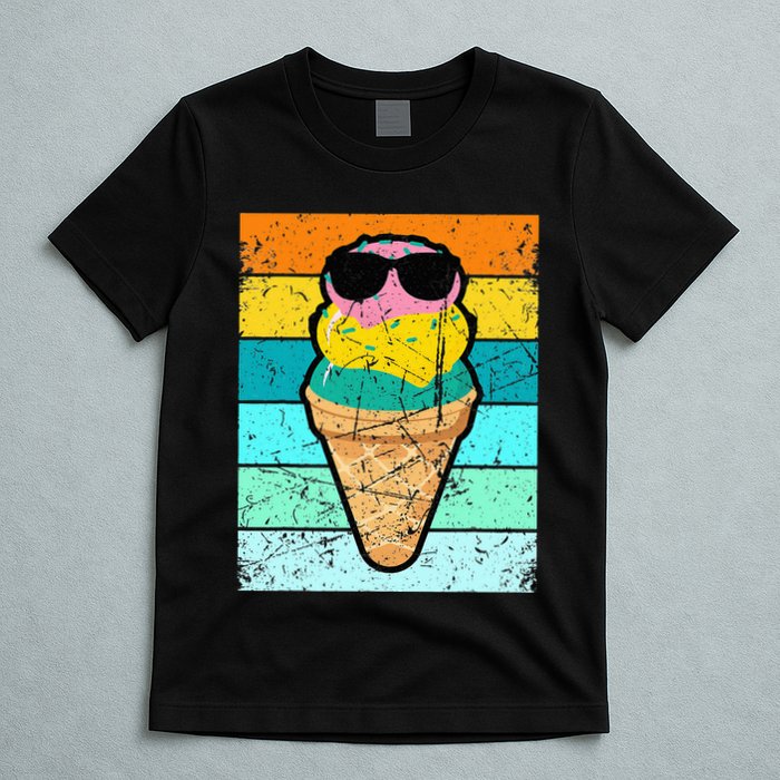 Ice Cream Funny Ice Cream Beach Pool Party T-Shirt
