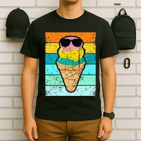 Ice Cream Funny Ice Cream Beach Pool Party T-Shirt