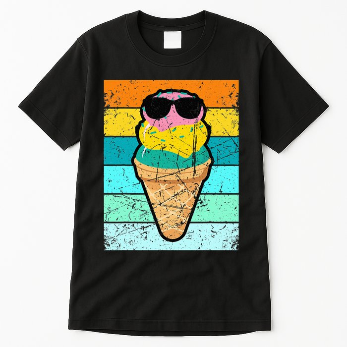 Ice Cream Funny Ice Cream Beach Pool Party Tall T-Shirt